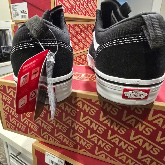 Vans Mte Old Skool Waterproof Black White VN000CVNBA2 Mens Size 13 Shoes NEW - Picture 9 of 12